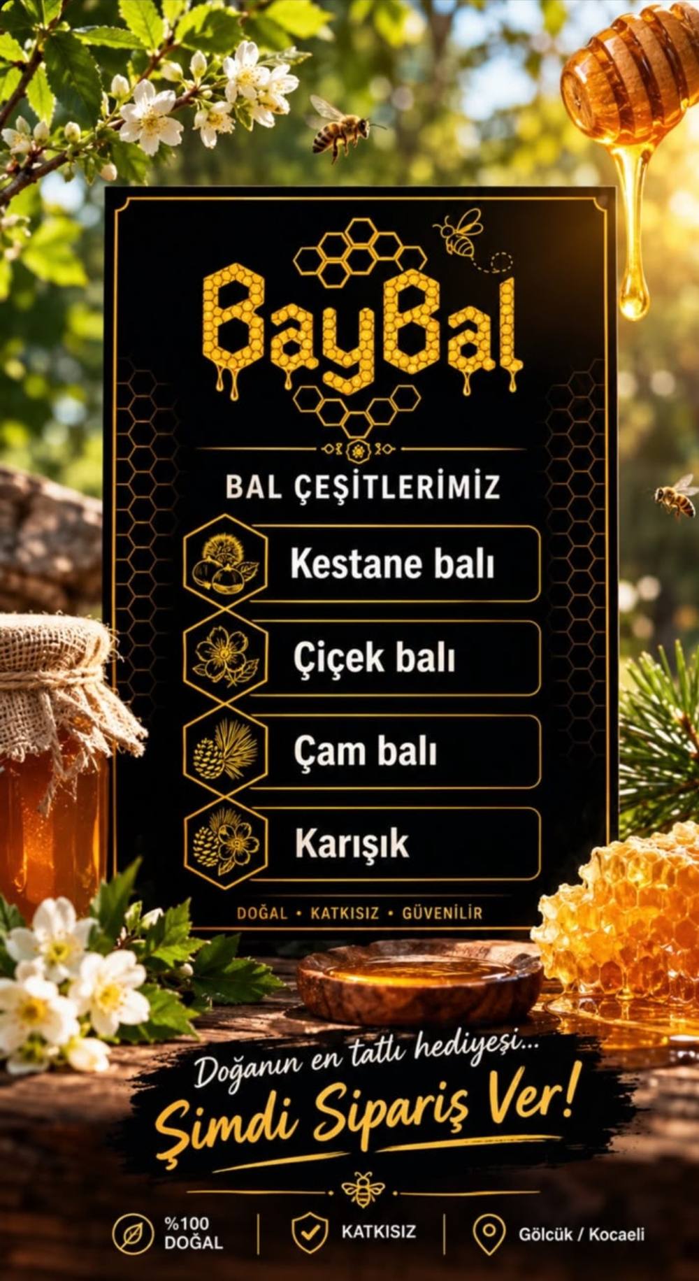 Kocaeli Karışık kg Cam Kavanoz – Arıcı Ömer Faruk BAYRAM ürün fotoğrafı