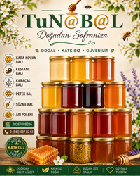 Bilecik Çicek balı kg Cam Kavanoz – Arıcı Aptullah Tuna – ürün fotoğrafı 2/4