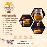 Erzurum Çiçek Balı 🍯 kg Cam Kavanoz – Arıcı Muhammet ADAR – ürün fotoğrafı 2/5