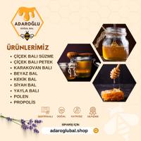 Erzurum Çiçek Balı 🍯 kg Cam Kavanoz – Arıcı Muhammet ADAR – ürün fotoğrafı 2/5